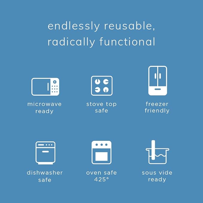 Stasher Premium Silicone Reusable Food Storage Bag, Sous Vide, Dishwasher - Image 2