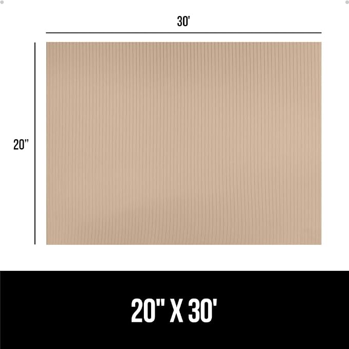 GORILLA GRIP DuraGuard Shelf Liner, 20x30 Non-Adhesive Cabinet Liners - Image 8
