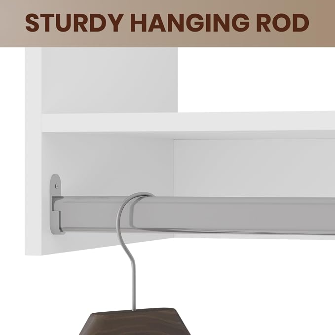 ROOMTEC Modular Closet System, Modern Wooden Tower - Image 9