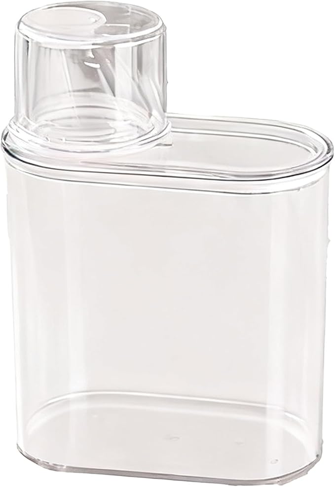 Clear Laundry Detergent Dispenser Container, Double Sealed Storage Tank by Unknown