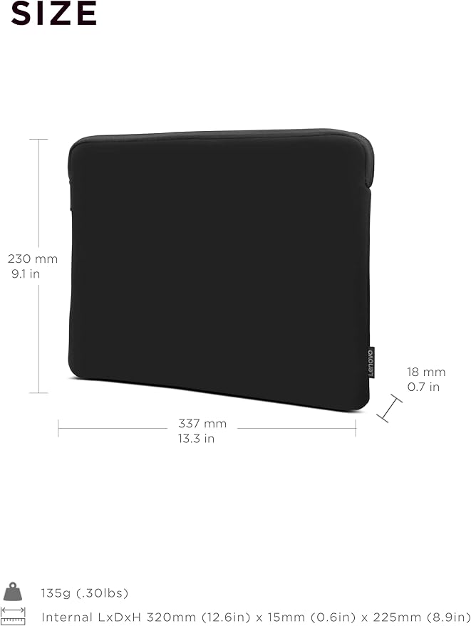Lenovo Basic Laptop Sleeve 11 Inch Notebook/Tablet Compatible - Image 6