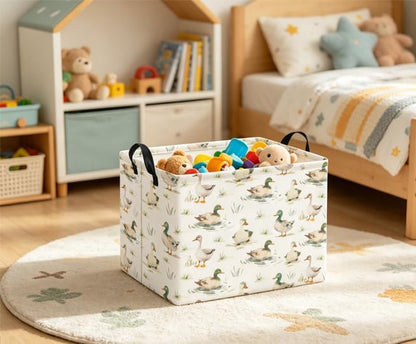 Rectangular Baby Kids Storage Basket - Image 4