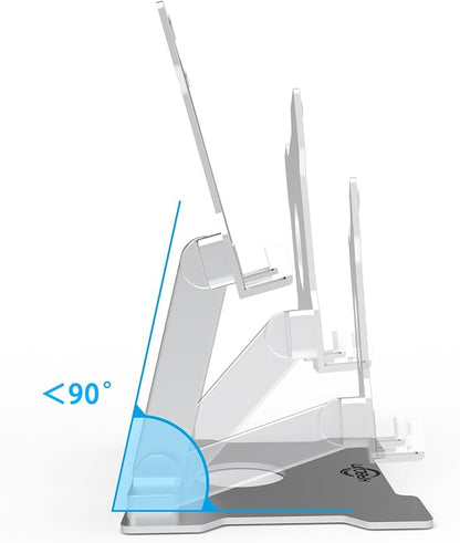 KABCON Quality Tablet Stand, Adjustable Foldable Eye-Level Aluminum Solid Up to - Image 7