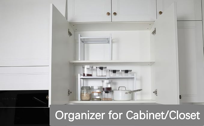 Expandable Cabinet Shelf Organizer Riser - Image 4