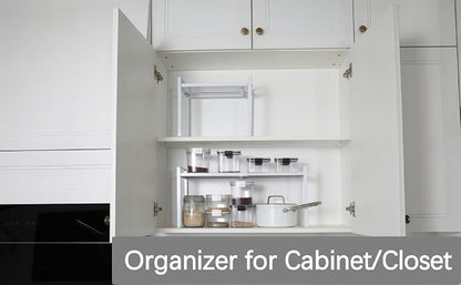 Expandable Cabinet Shelf Organizer Riser - Image 4