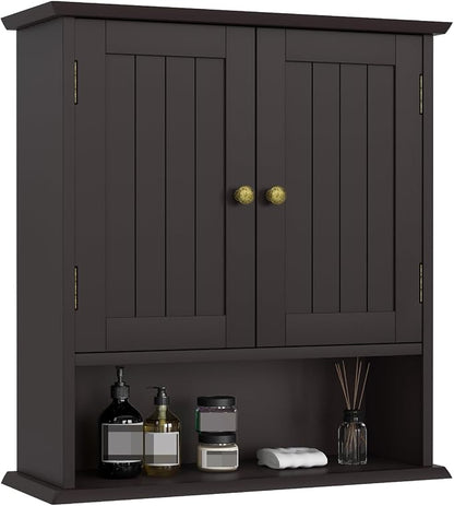 Bathroom Wall Cabinet, Over the Toilet Storage Cabinet by MinoKesper
