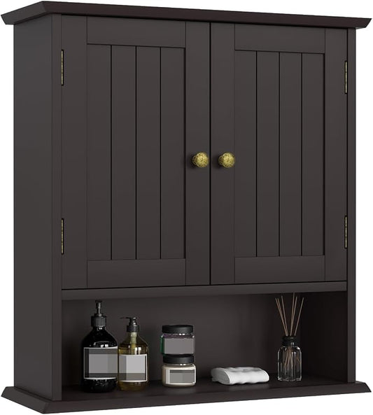 Bathroom Wall Cabinet, Over the Toilet Storage Cabinet by MinoKesper