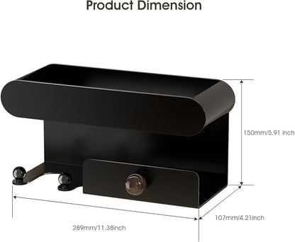 Universal Hair Dryer Holder, Hair Tool Organizer - Image 7