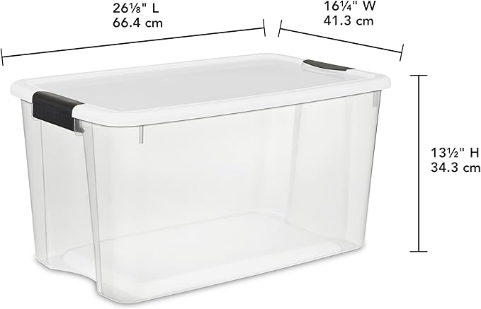 Sterilite 16-Pack Ultra Latching Box, Storage Bins - Image 4