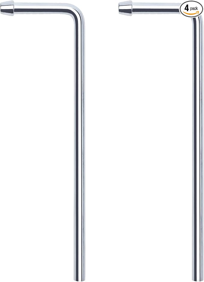 Universal Stainless Steel Exhaust Hanger Rod Weld on-9.5"Long 90 Degree Bent by Lonsda