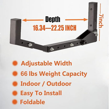 Wallmaster Kayak Storage Hooks Hangers, Adjustable Kayak Garage Storage Rack - Image 2