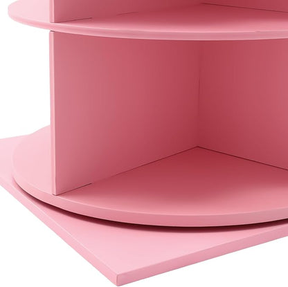 Rotating Shoe Rack, Free Standing Vertical Handbag Rotate Display Storage - Image 6