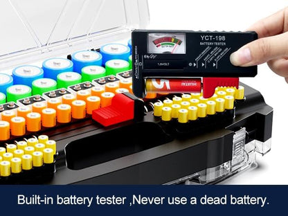 Battery Organizer Storage Holder Box Case - Image 5