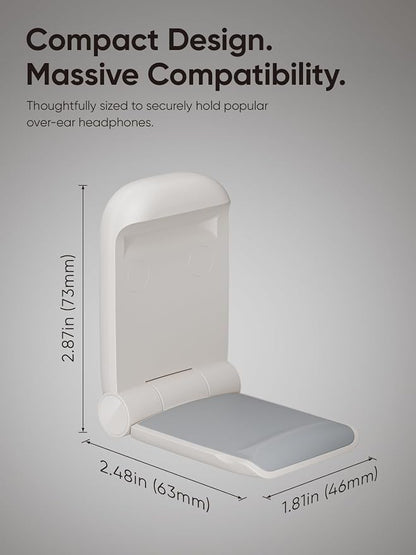 MAMUVIMO Headphone Stand, Headset Stand Foldable ＆ Sticky, Headphone Holder - Image 8