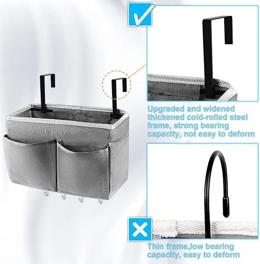 Bedside Storage Organizer 5 Pockets - Image 4