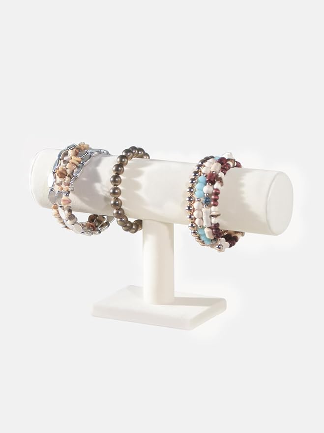 T-Bar Bracelet Holder Stand, Bracelet Jewelry Organizer Stand, Bangle Bracelet - Image 2