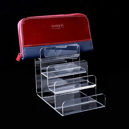 Acrylic Wallet Display Stand Purse Handbag Organizer, Acrylic Display Shelf - Image 7