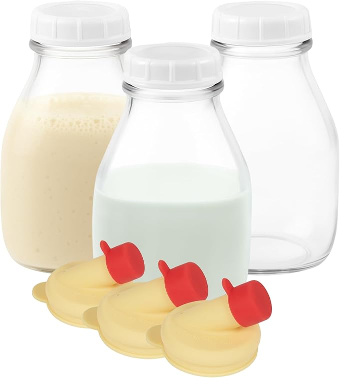 kitchentoolz 16 Oz Glass Milk Jug by KITCHENTOOLZ