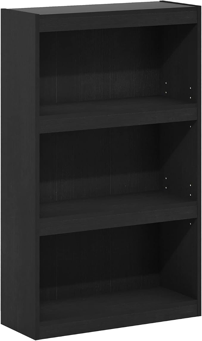 Furinno Jaya Enhanced Home Bookcase 3-Tier Adjustable Bookshelf - Image 6