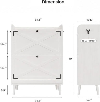 YZ HOME Shoe Storage Cabinet - Image 2