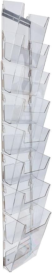 Displays2go Hanging Literature Rack by Displays2go