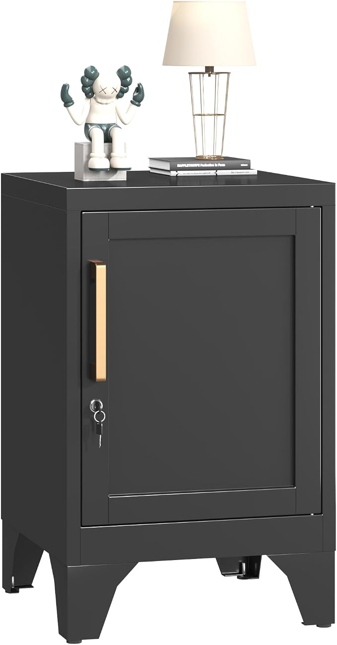 23.6" H Metal Locker Storage Cabinet, Small Locker by MetalCabinet