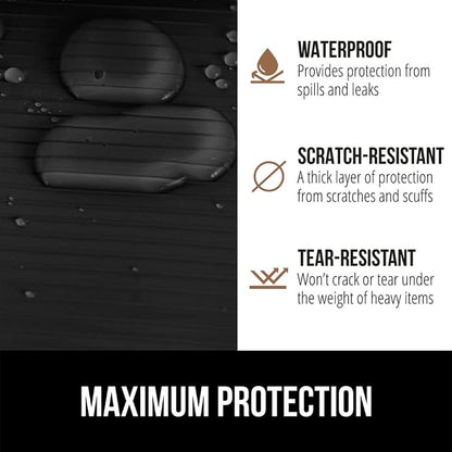 GORILLA GRIP DuraGuard Shelf Liner, 17.5x30 Non-Adhesive Cabinet Liners - Image 4