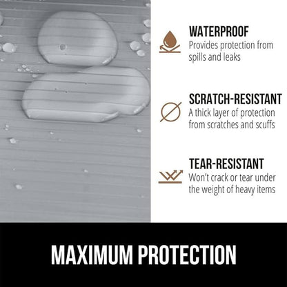 GORILLA GRIP DuraGuard Shelf Liner, 17.5x20 Non-Adhesive Cabinet Liners - Image 4