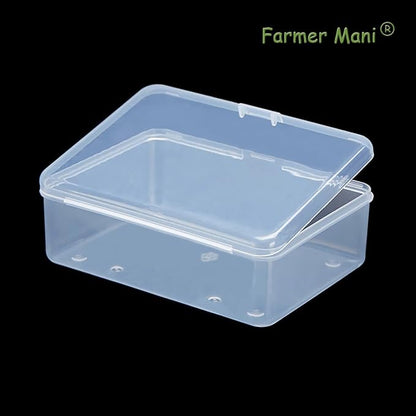 2 Pcs Small Plastic Storage Containers Box - Image 6