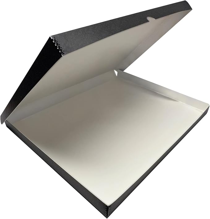 Lineco Clamshell Archival Storage Box, 18.5x24.5x1.75 Inch, Organize and Store by Lineco