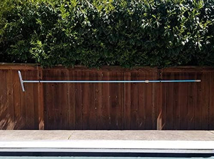 Aquatix Pro Pool Pole Hanger Premium 4pc Black Aluminium Holder Set, Ideal Hooks - Image 4