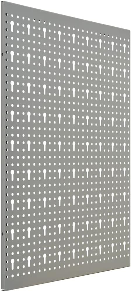 Wall-Mounted Peg Boards 4 pcs 15.7"x22.8" Steel 145350 - Image 4