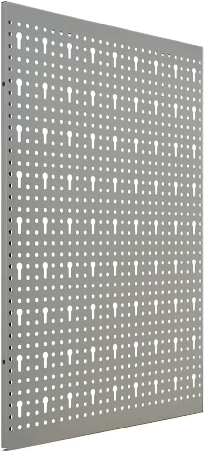 Wall-Mounted Peg Boards 4 pcs 15.7"x22.8" Steel 145350 - Image 4