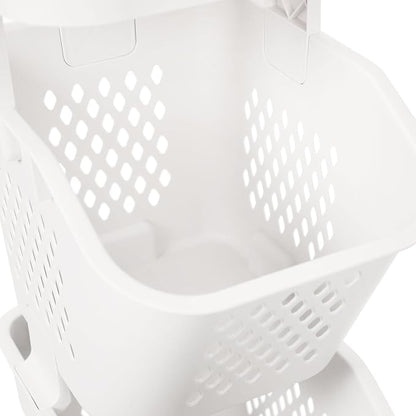 4-Tier Plastic Laundry Hamper Sorter - Image 5