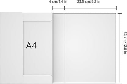 JiaWei Binder, Storage Folders Box 3Pack, File Boxes - Image 9