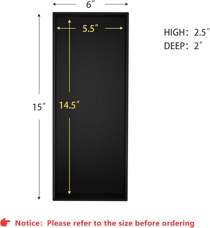 Black Bamboo Drawer Organizer - Image 6