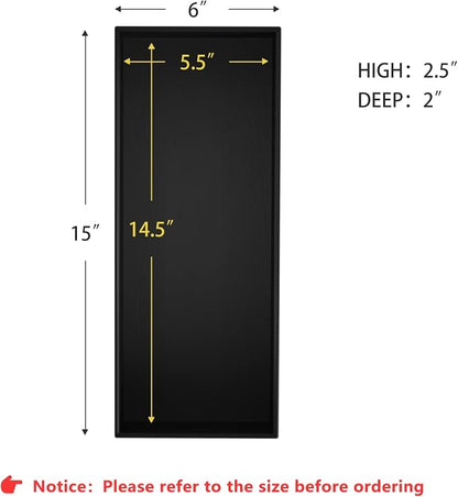 Black Bamboo Drawer Organizer - Image 6