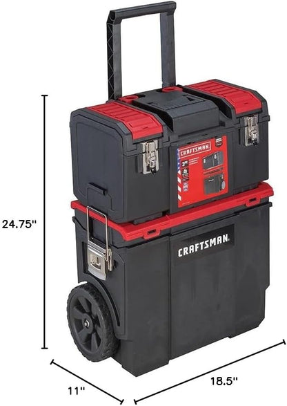 CRAFTSMAN 19-in. 3-in-1 Rolling Tool Box - Image 5