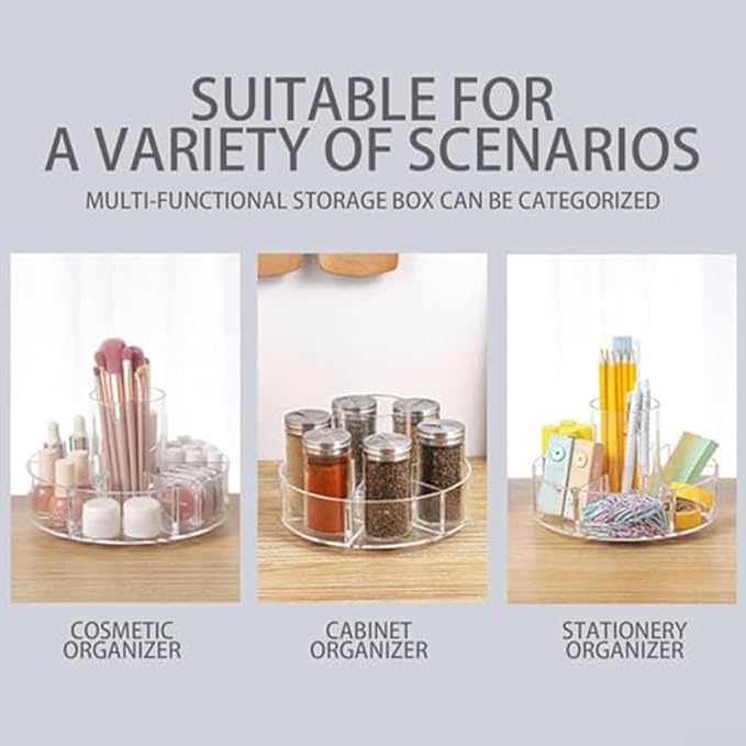 360 Degree Rotating Makeup Organizer - Image 5