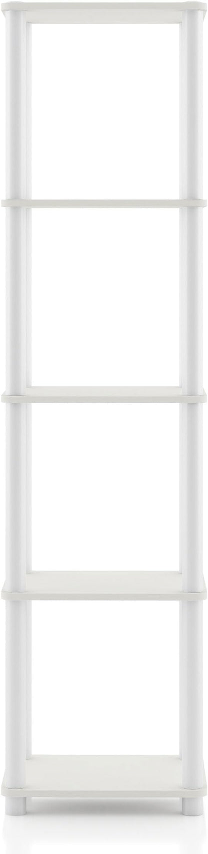 Homes: Inside + Out Apexa Modern 5-Tier Narrow Shelving Units, Collectibles - Image 12