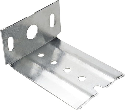 KUMGROT Keyboard Tray Slides 14" Silver Cold Rolled Steel Computer Drawer Tray - Image 9