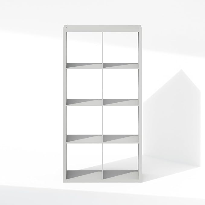 Furinno Cubic Closet Organizers and Storage, 8-Cube Closet Organizer, Open - Image 8