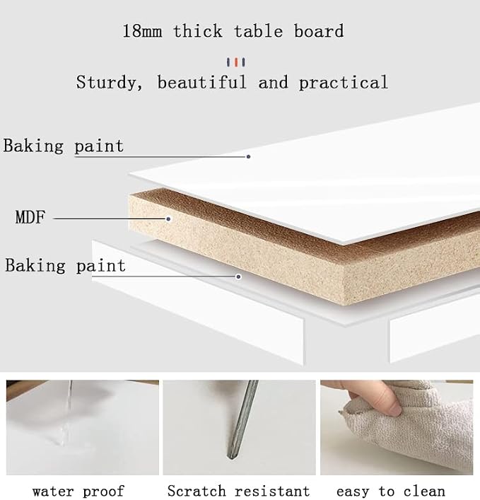 Wall Mounted Folding Table, Stainless Steel Bracket Laundry Folding Table - Image 9