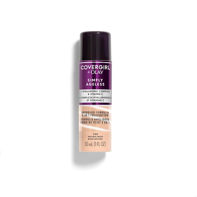 COVERGIRL & Olay Simply Ageless 3-in-1 Liquid Foundation, Matte Finish by COVERGIRL