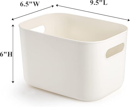 Yopay 6 Pack Plastic Storage Bin - Image 2