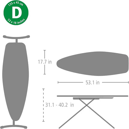 Brabantia Size D Ironing Board Heat Resistant Parking Zone, Non-Slip Feet - Image 5
