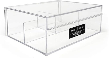 Isaac Jacobs 3-Compartment Clear Acrylic Organizer by IsaacJacobs