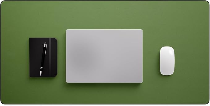 Jotsome Leather Desk Pad Mat, Non-Slip Desk Blotter Pad - Image 2