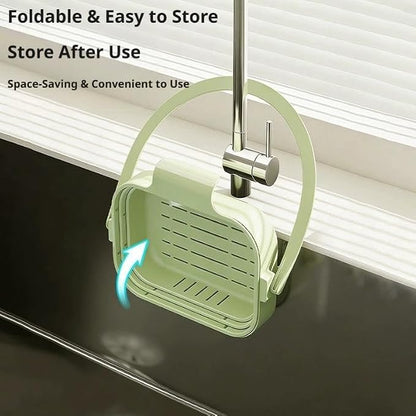 Foldable Hanging Sink Drain Basket, 2026 Stretchable Kitchen Colander - Image 7