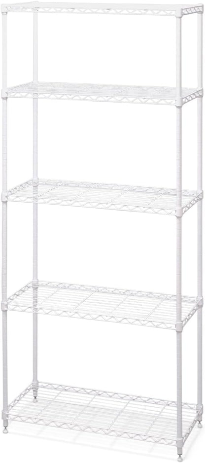 Iris Ohyama CMM-75185 Color Metal Rack, 5 Tiers, : Approx. 29.5 x 13.8 x 70.9 by Iris+Ohyama